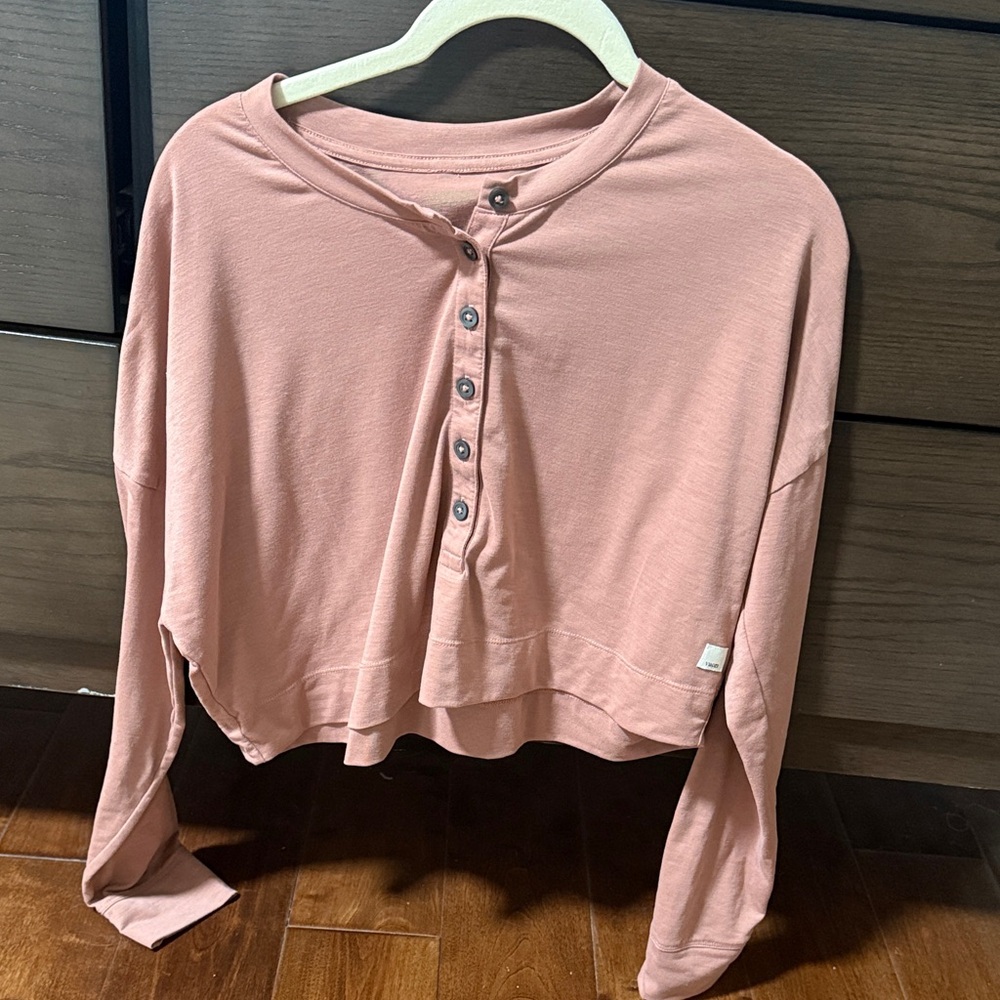 Vuori Blush Button-Down Shirt